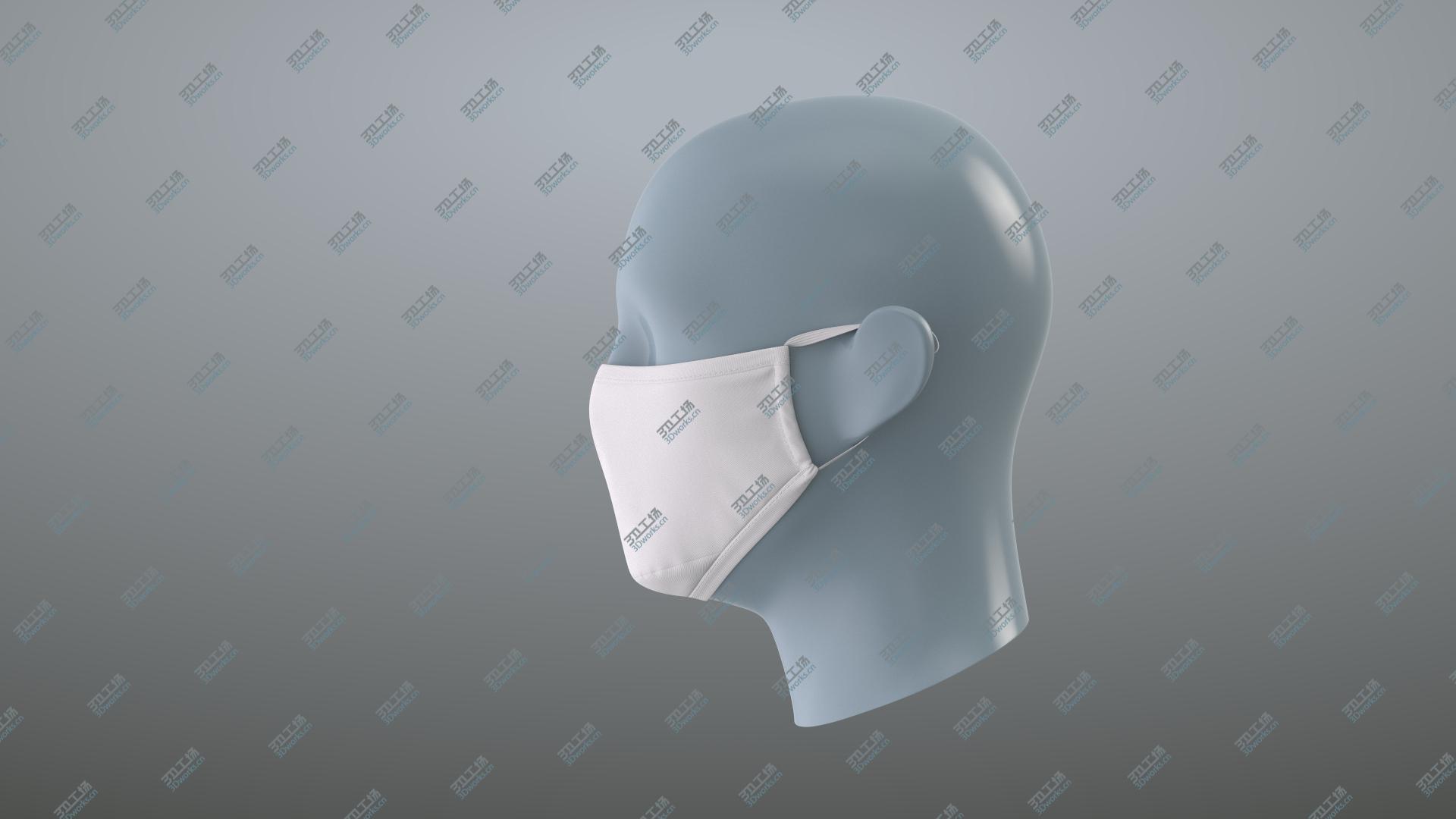 images/goods_img/20210313/3D Protective Mask White PBR model/5.jpg